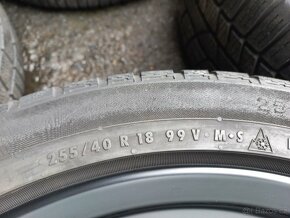 Prodám sadu ALU kol Superior 255/40R18 zimní - 6