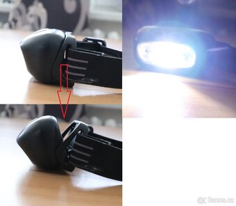 Čelovka LED USB kompaktní zánovní 2ks - 6