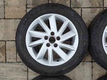 originál alu SEAT Ibiza 6x15" 5x100 ET38 s pneu 185/60 R15 - 6