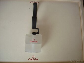 Originál Omega vintage stojánek na hodinky, malý, TOP - 6