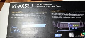 Wifi 6 Router Asus RT-AX53U perfektní stsv - 6