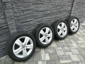 Prodám 16" alu kola Volkswagen SIRACUSA vč. zimních pneu - 6