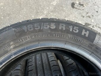 185/55 R15, Continental zánovní letní pneumatiky - 6