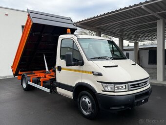 IVECO DAILY TŘÍSTRANNÝ SKLÁPĚČ + HYDRAULICKÁ RUKA do 3,5t - 6