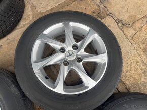 Alu kola Peugeot 4x108 r15 pneu 185/65 r15 - 6