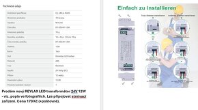 Transformátory REYLAX LED - 6