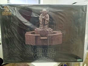 Star Wars Cold Cast Yoda Fountain Limited Edition - 6