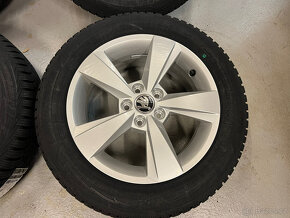 185/60R15 NOVÁ zimní pneu škoda rapid fabia III 6x15 5x100 - 6