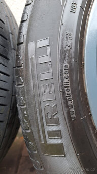 Originální sada disků R19 5×112 AUDI Q5  pneu Pirelli 235/55 - 6