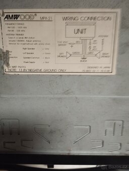 Prodej autorádia AMW - 6