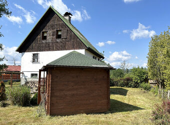 Zděná chata Stebno u Petrohradu, pozemek 835 m2, rybník - 6