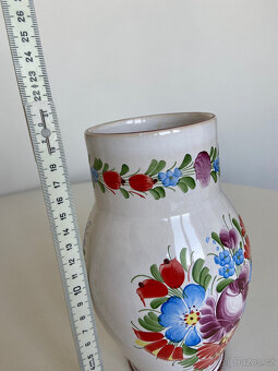 Keramický džbánek, džbán, chodská keramika. 19,7 cm - 6