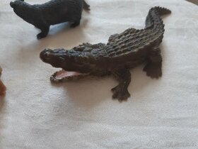 58.Zvířata zn. SCHLEICH,  jelen, krokodýl atd - 6