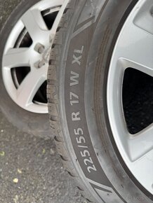 Alu celoroční sada Audi 225/55/17 R17 - 6