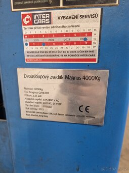 Dvousloupový zvedák 4000 Kg Magnus - 6