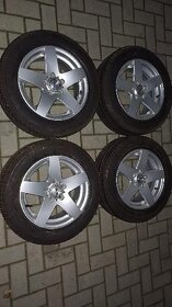 ALU KOLA ULTIMATE 6x14 ET35 5 x100 57,1 185x60 DUNLOP+CONT. - 6