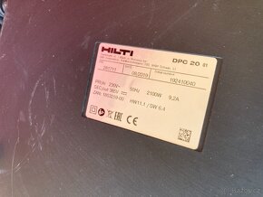 Bruska na beton Hilti DG 150 + měnič Hilti DPC 20 - 6