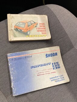 Škoda Favorit 135L, jeden majitel, rok 1990, ČR původ - 6