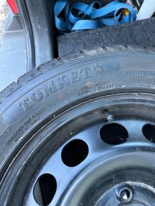 Zimní pneu 205/55 r16 s plechovými disky 5x112 - 6