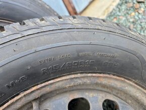 Sada plechových disků + hezké zimní pneu 215/60 r16 - Yeti - 6