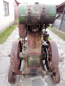 Stabilný motor Slavia 8 HP Diesel. - 6