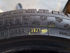 Prodám zimní pneu 225/45/17 Dunlop - 6