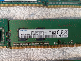 RAM DDR4/ 4 + 8GB/ 2133 & 2444 & 2666MHz - 6