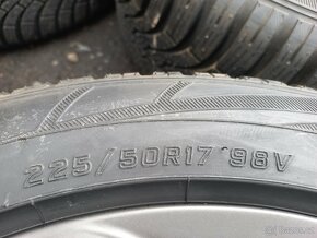 Prodám Sadu Orig NEJETÝCH ALU kol Alfa 225/50R17 zimní - 6