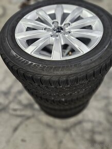 16"ŠKODA 5X112 ET40 7J + 205/55 R16 91H ZIMNÍ SADA - 6