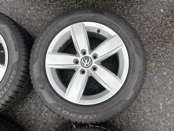 Alu orig zimni sada VW Corvara 5x112 6,5J ET48 205/60 R16 - 6