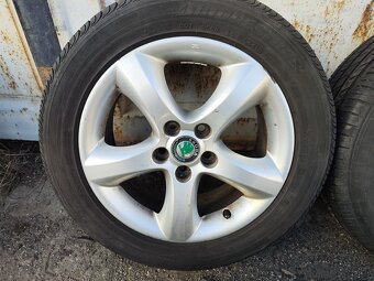 15"letní alu sada Antares 5x100 origo Škoda Fabia 2 Roomste - 6