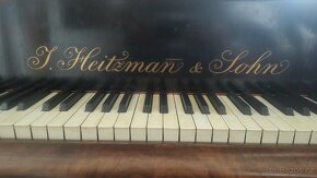Piano- křídlo J. Heizmann & sohn Vídeň - 6