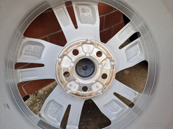 5x100 r15 et40 alu disky kola vw polo rapid fabia 15 zimni m - 6