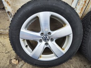 17"zimní alu sada Boston 5x112 origo VW Tiguan 215/60 - 6