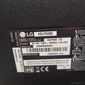 TV LG 43" - 6