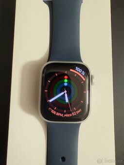 Chytré hodinky Apple Watch Series 9 GPS 41mm stříbrné - 6