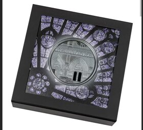 NOTRE DAME DE PARIS Tiffany Art 5 oz  Palau 2021 - 6