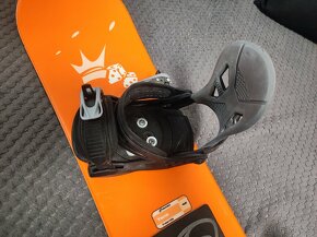 Snowboard velikost 110 cm s příslušenstvím pro tenegerea - 6