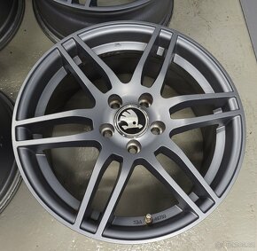 Alu kola 17" Platin 5x112 VW Škoda Seat Audi - 6