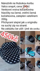 Výprodej na kočárky Valco, Britax, Thule, Hauck .... - 6