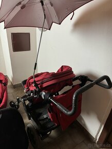 Britax GO 3 kombinace s doplňky Flame Red (2015 full verze) - 6