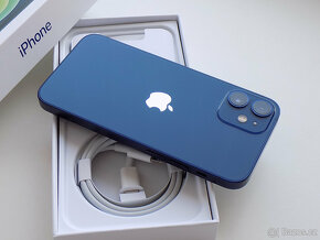 APPLE iPhone 12 mini 128GB Blue - ZÁRUKA - JAKO NOVÝ - 6