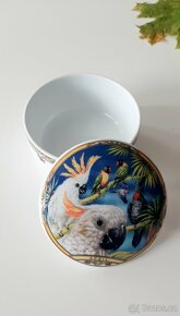 Krásná porcelánová sběratelská dóza,Hutschenreuther - 6