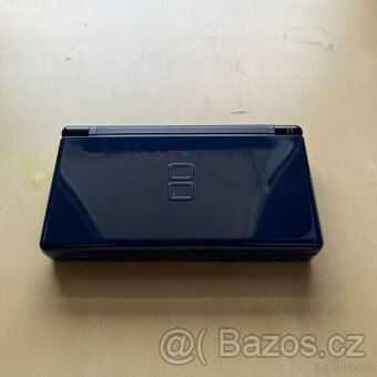 Nintendo DS Lite kompletní s krabicí - Enamel Navy - 6