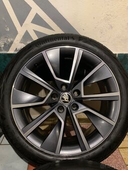 Alu kola Škoda R18 5X112 LETNÍ PNEU 225/45 R18 OCTAVIA IV - 6