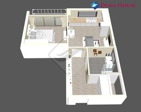 prodej bytu 2+kk, 39 m2, balkon, Praha 4 - Chodov - 6