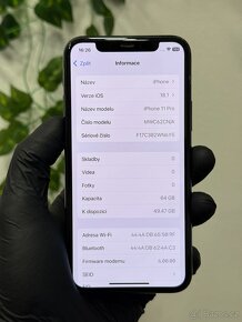 iPhone 11 Pro 64GB - 100% baterie - 6