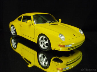 Porsche 911 993 žluté Bburago 1/18 - 6