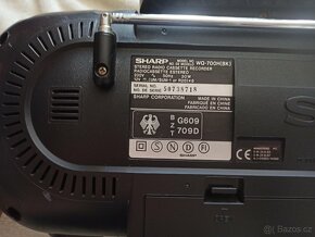 Radiokazetovy přehrávač Boombox Sharp WQ-700H - 6