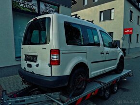 Vůz na náhradní díly VW Caddy 2K kombi 2008 BSU JCY LB9A - 6